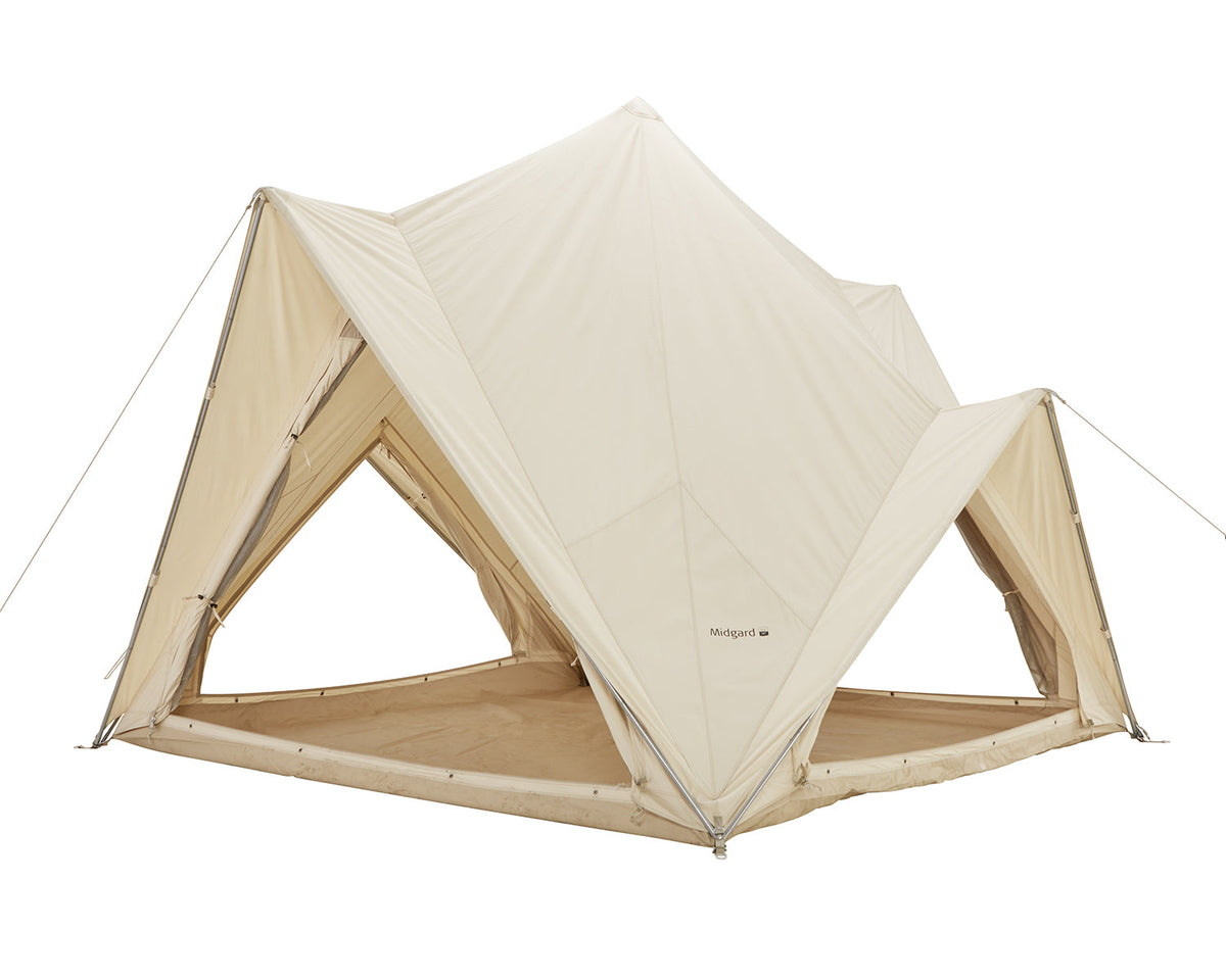 Midgard 9.2 Glamping Tent - 9.2 m² | 6 person | Sandshell