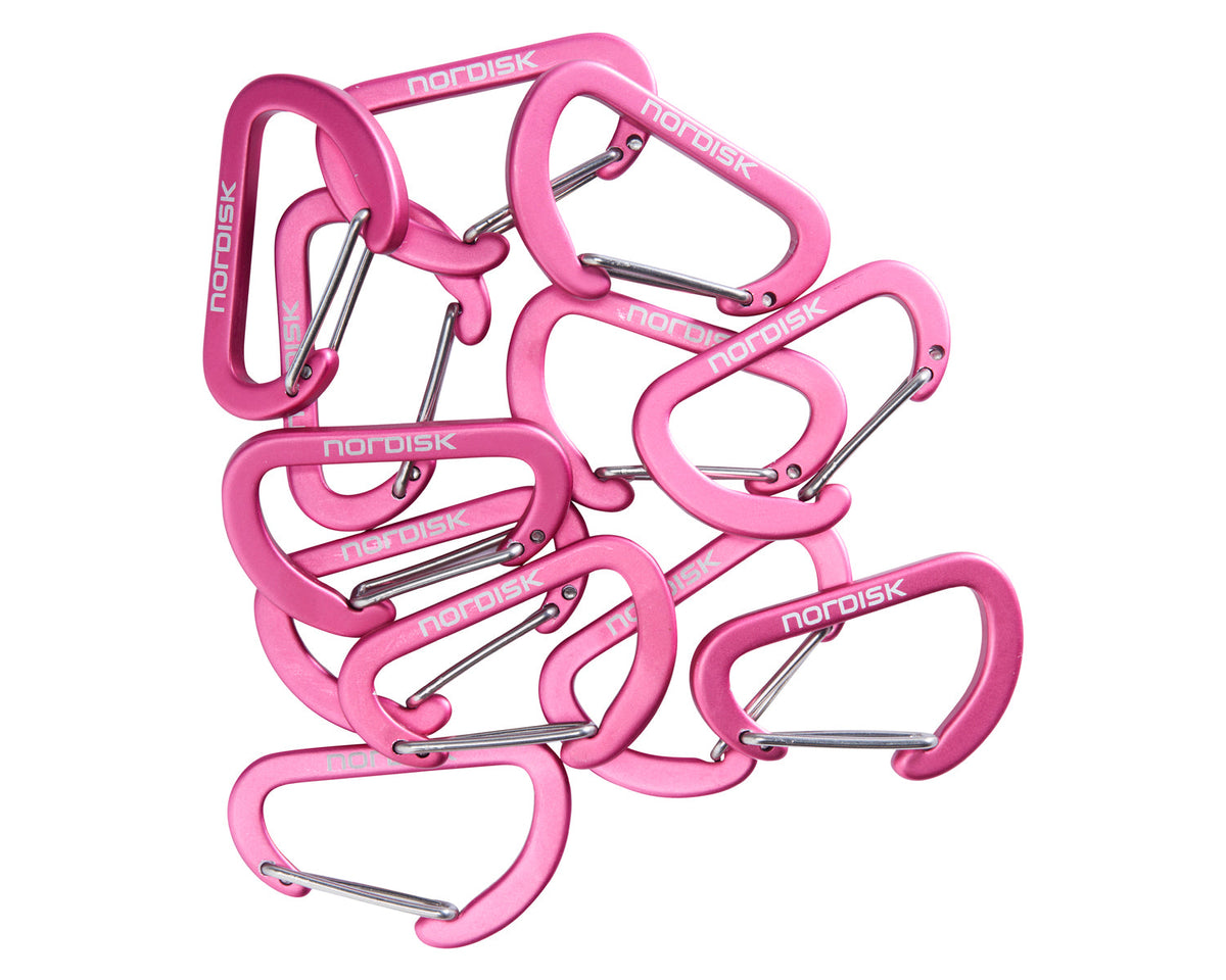 Mini Hooks (12 pcs) - Azalea Cherry Pink
