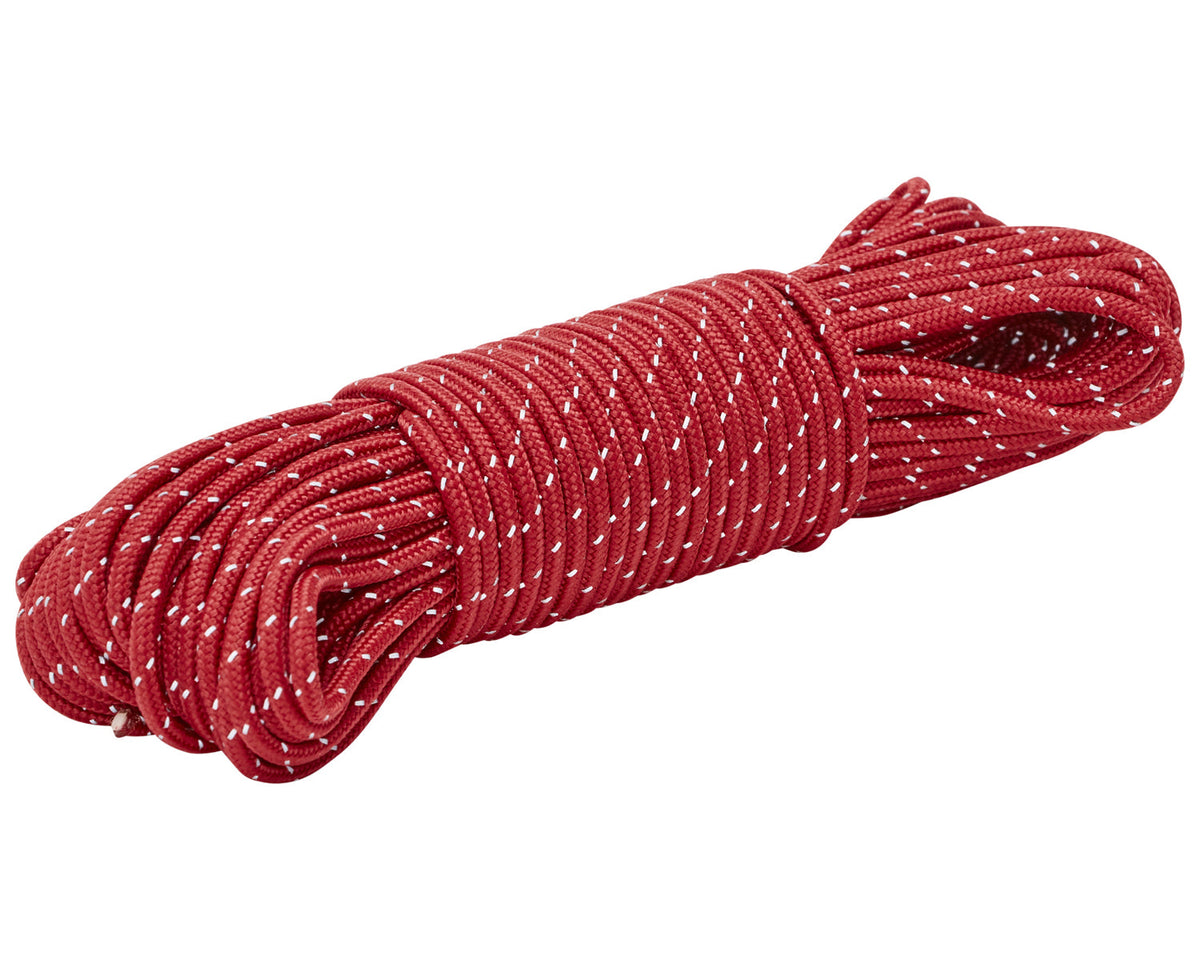 Nylon 2.5 mm Guy line (15m) - Bossa Nova Red