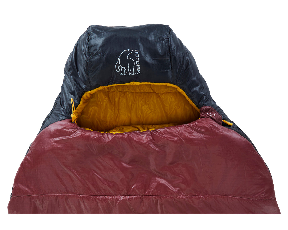 Oscar -2° Curve Sleeping Bag - Rio Red