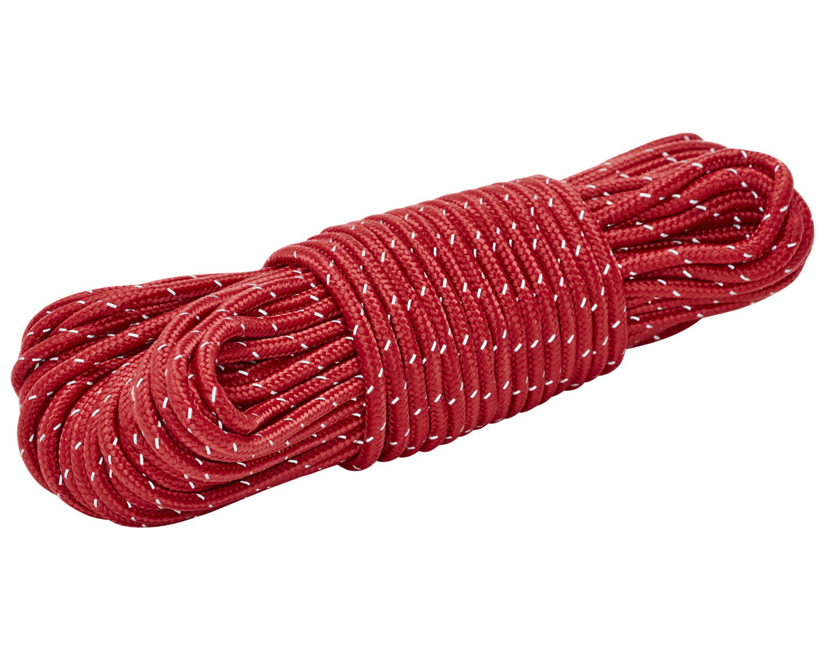 Polyester 2.5 mm Guy line (15m) - Bossa Nova Red