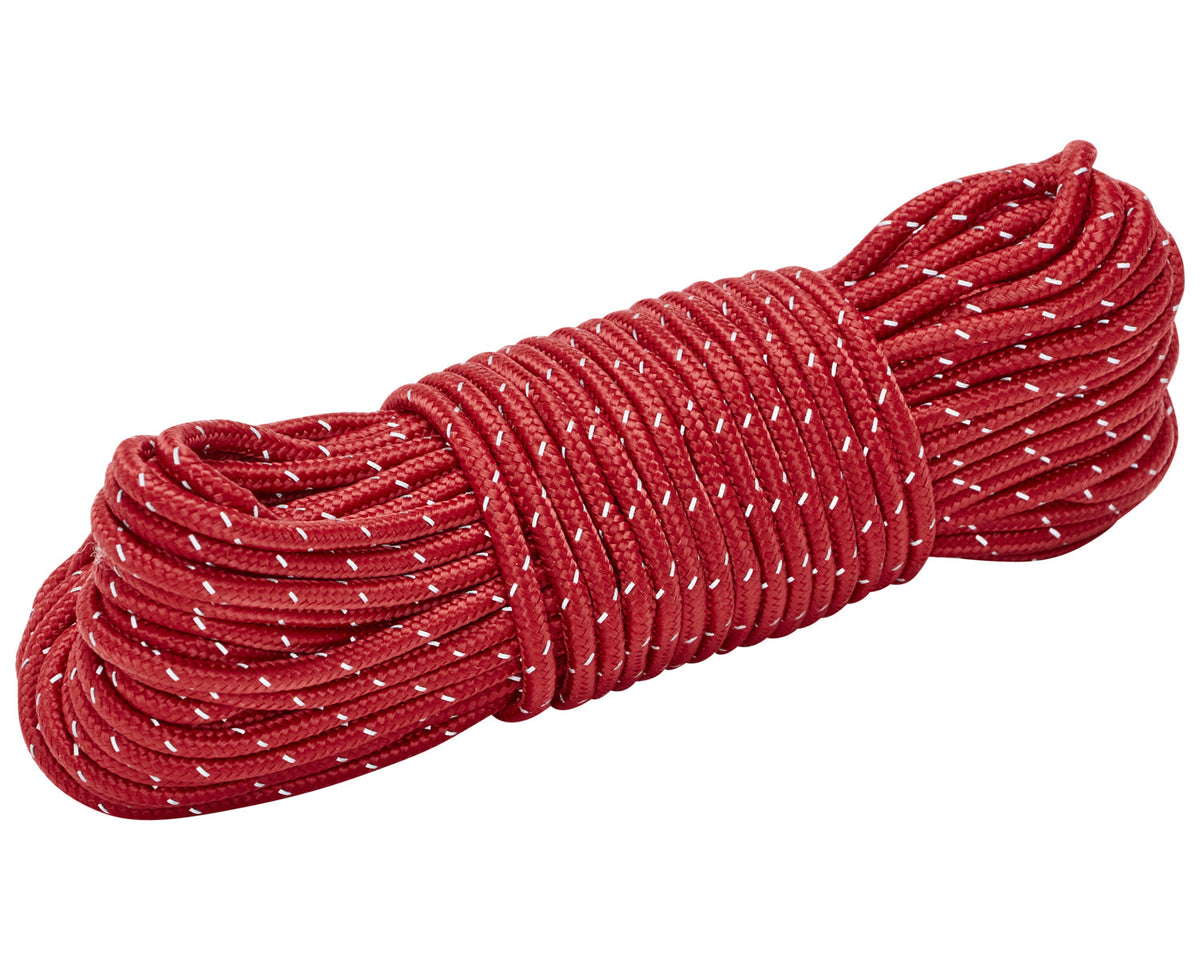 Polyester 3.0 mm Guy line (15m) - Bossa Nova Red