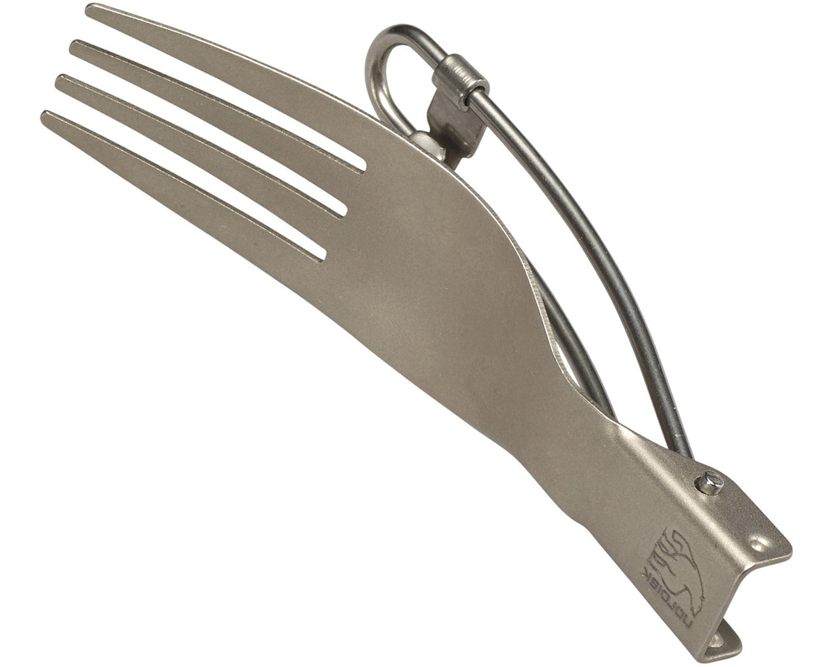 Fork Foldable - Titanium | Matt Silver