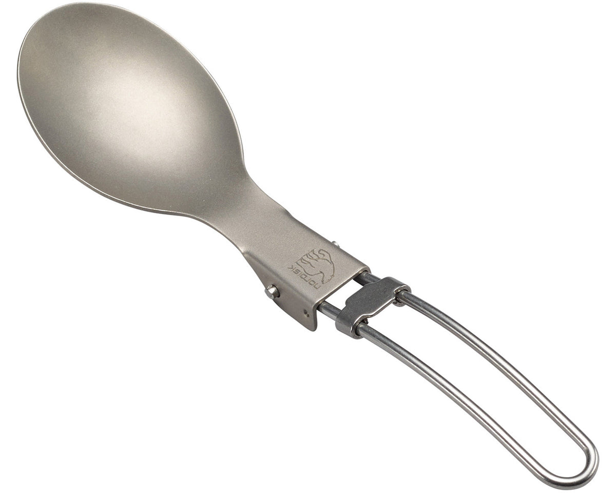 Spoon Foldable - Titanium | Matt Silver