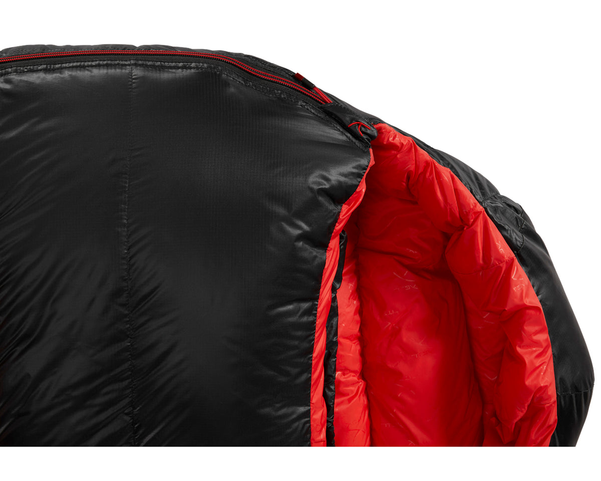 VIB 600 Sleeping Bag - Right Zip | Black