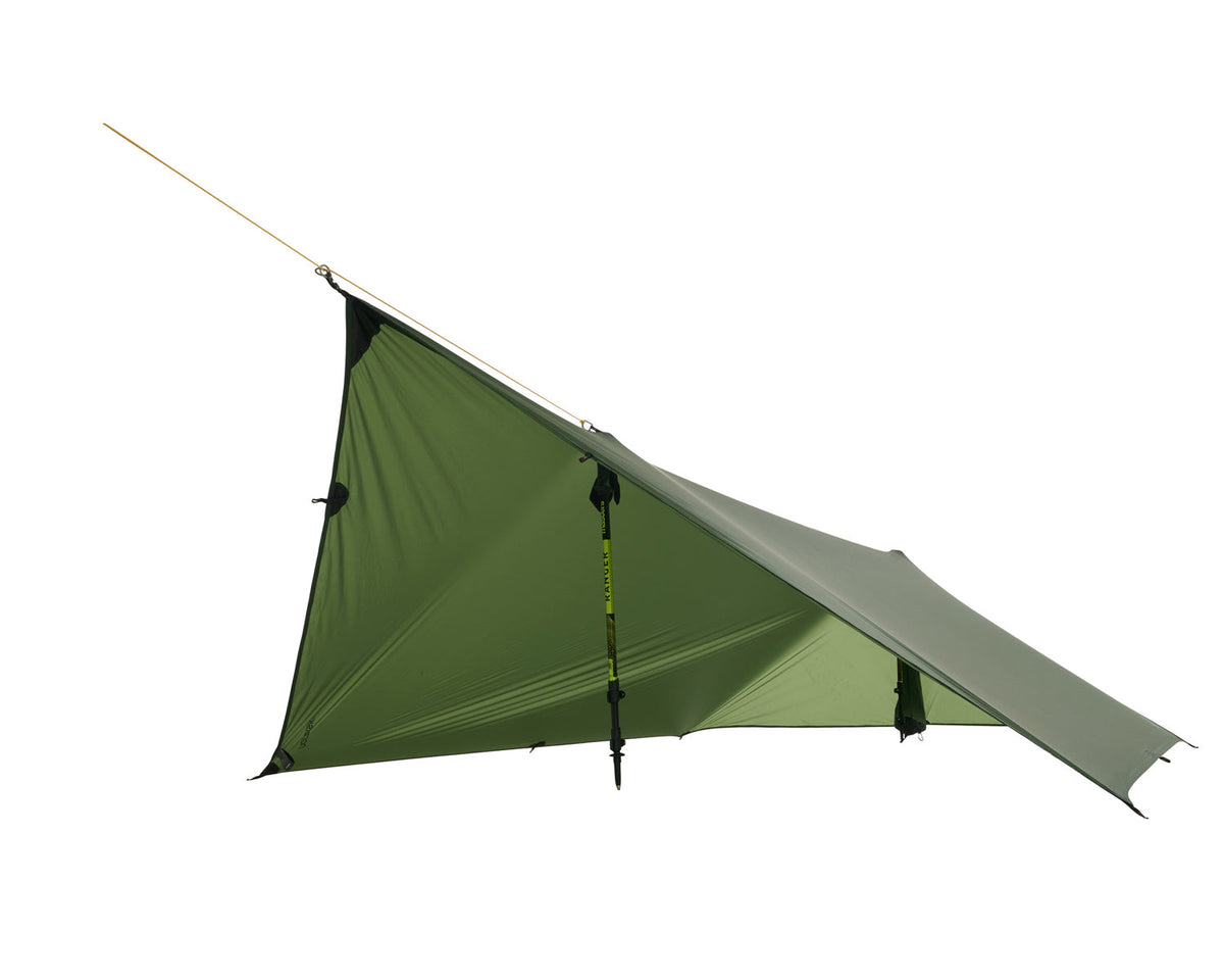 Voss 7 LW Multi Tarp - 7 m² | Forest Green