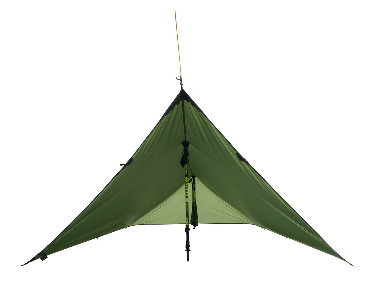 Voss 7 LW Multi Tarp - 7 m² | Forest Green