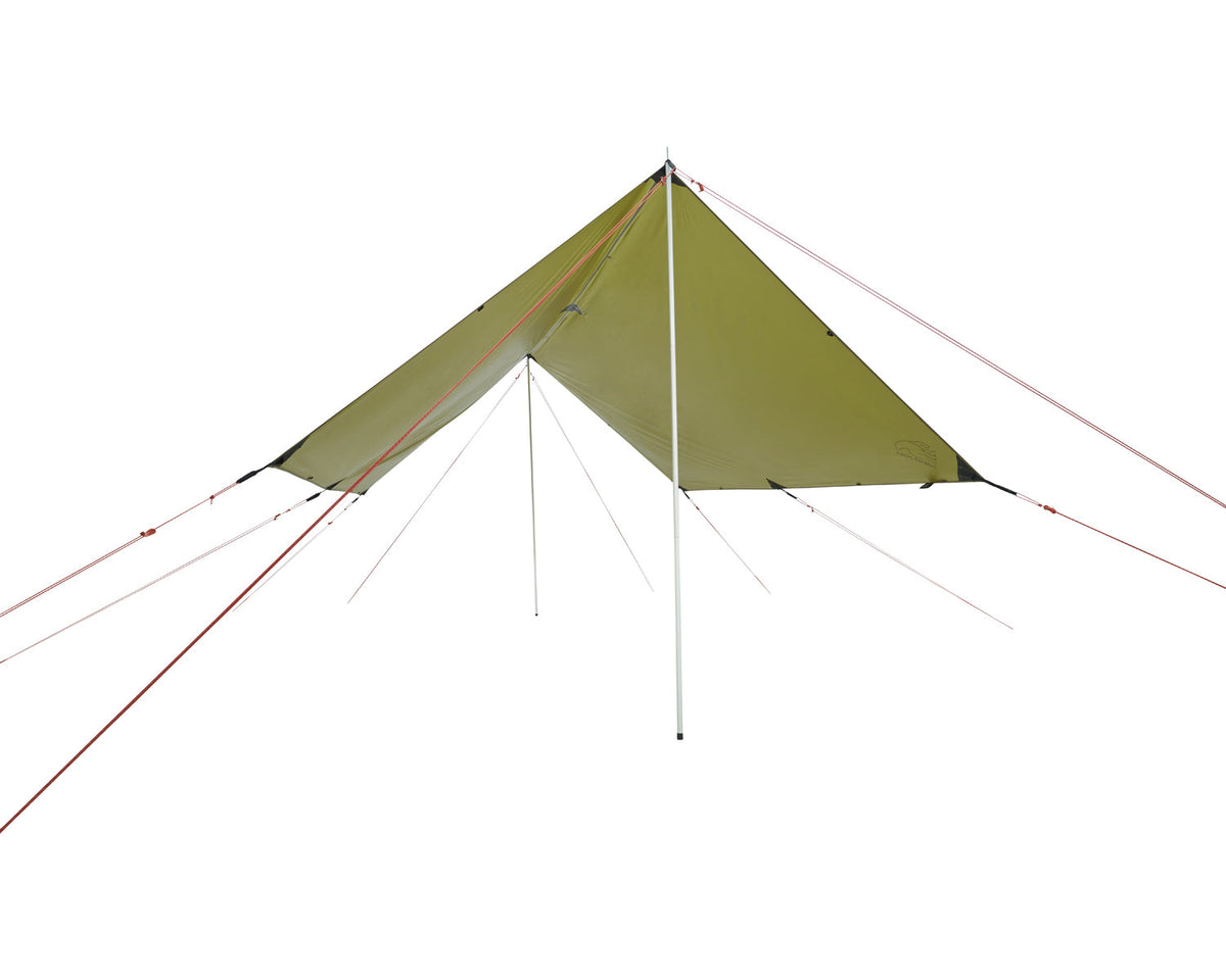 Voss 9 PU Tarp - 9 m² | Dark Olive