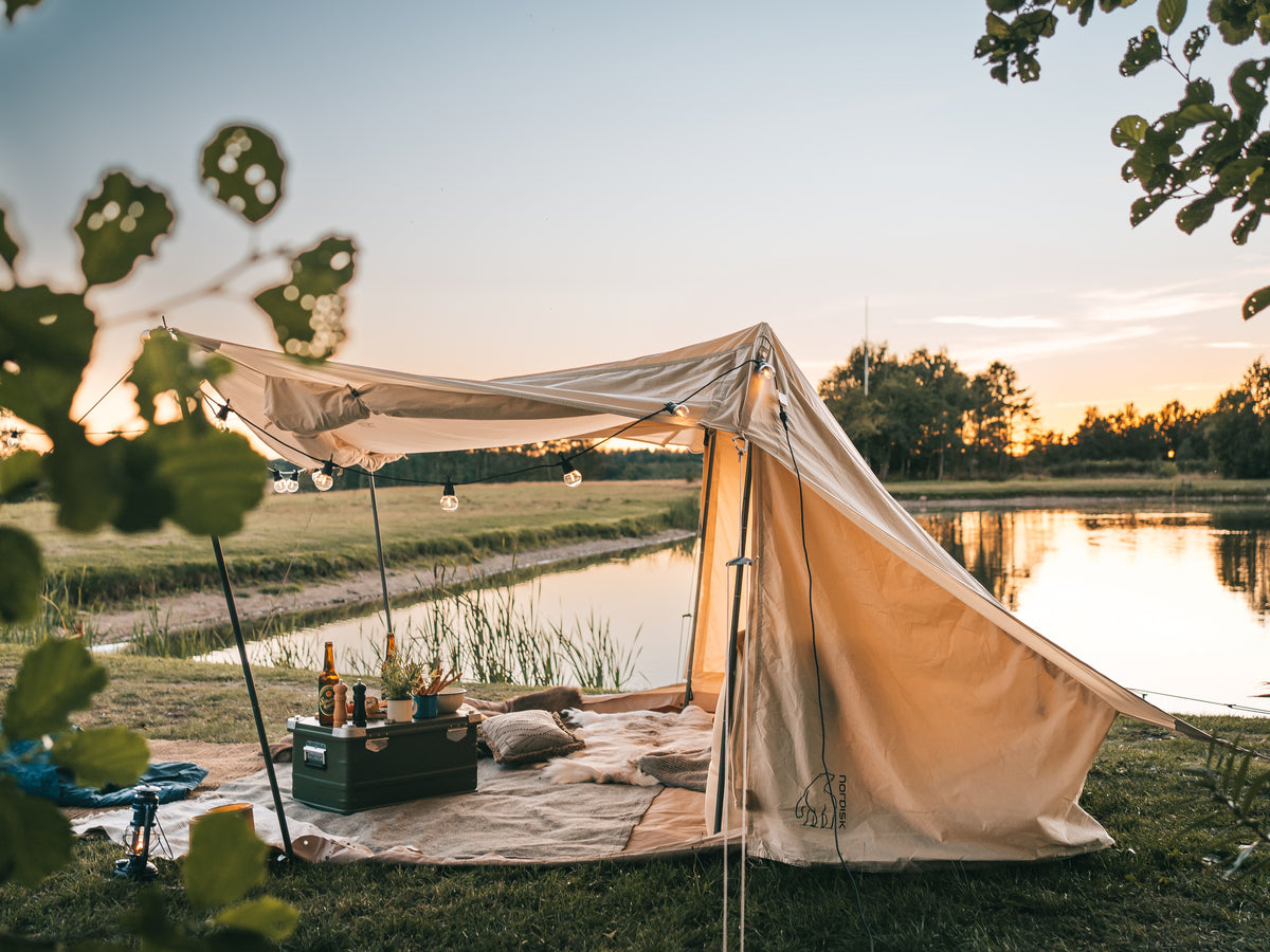 Ydun Sky 5.5 Glamping Tent - 5.5 m² | 4 person | Sandshell