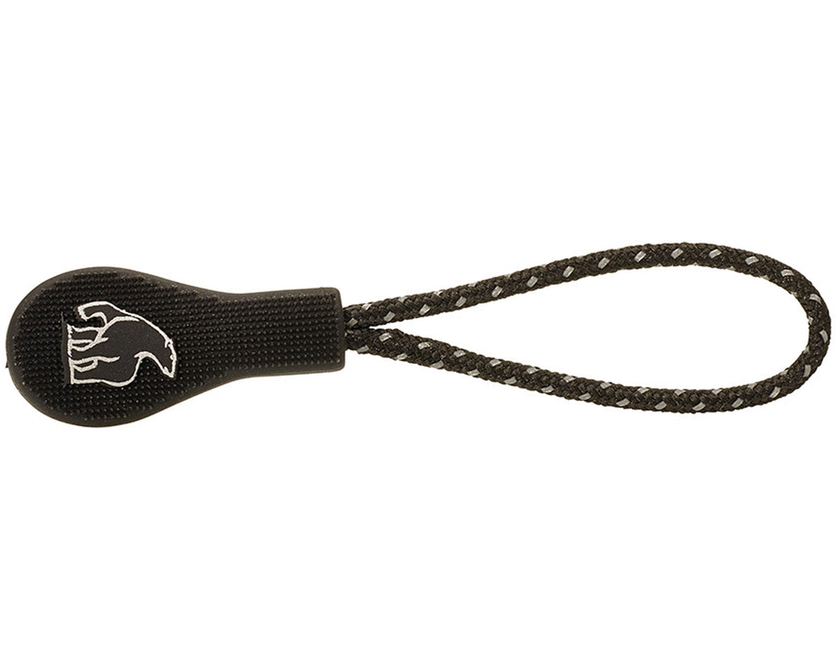 Zipper Puller Drop Shape/Bear (10 pcs) - Black