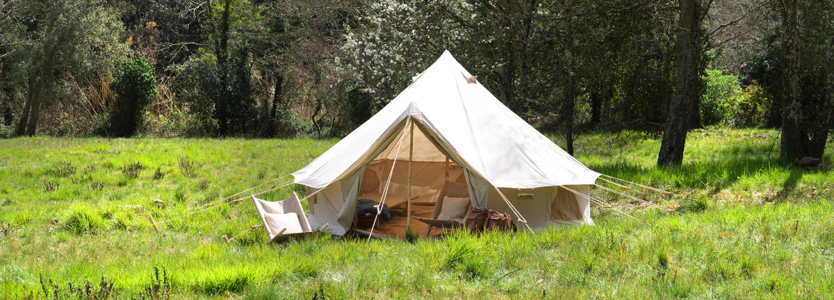 Asgard ECO: a concept tent made from hemp, cotton, bamboo and sisal