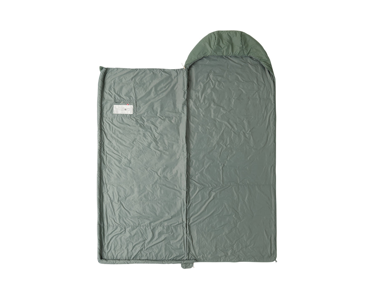 Frigg +10° Blanket Sleeping Bag - Agave Green