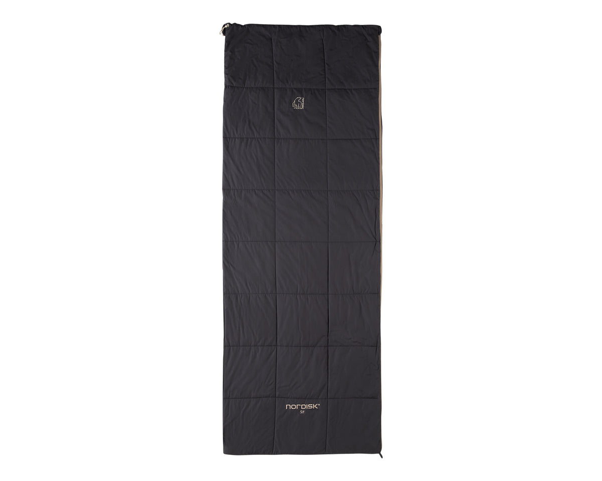 Sif +10° Blanket Sleeping Bag - Obsidian Black