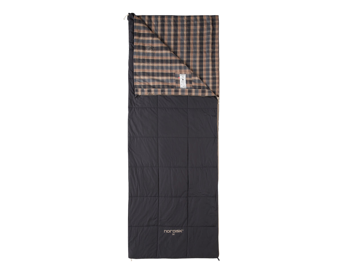 Sif +10° Blanket Sleeping Bag - Obsidian Black