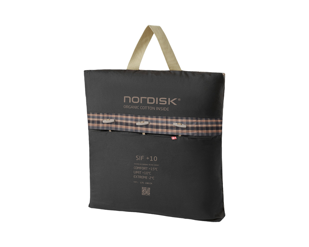 Sif +10° Blanket Sleeping Bag - Obsidian Black