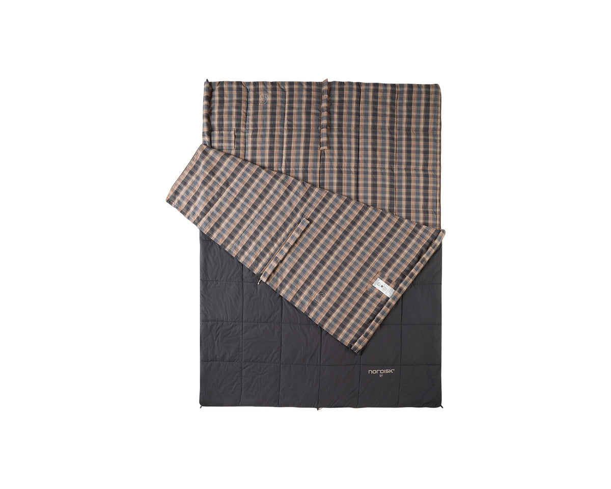 Sif +10° Blanket Sleeping Bag - Obsidian Black
