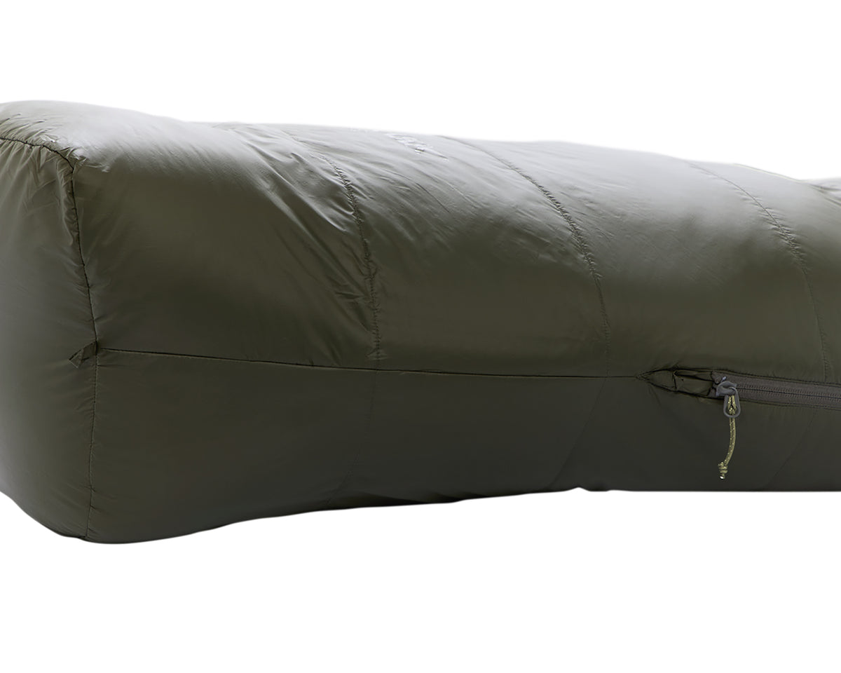 Knuth +10° Mummy Sleeping Bag - Forest Night Green