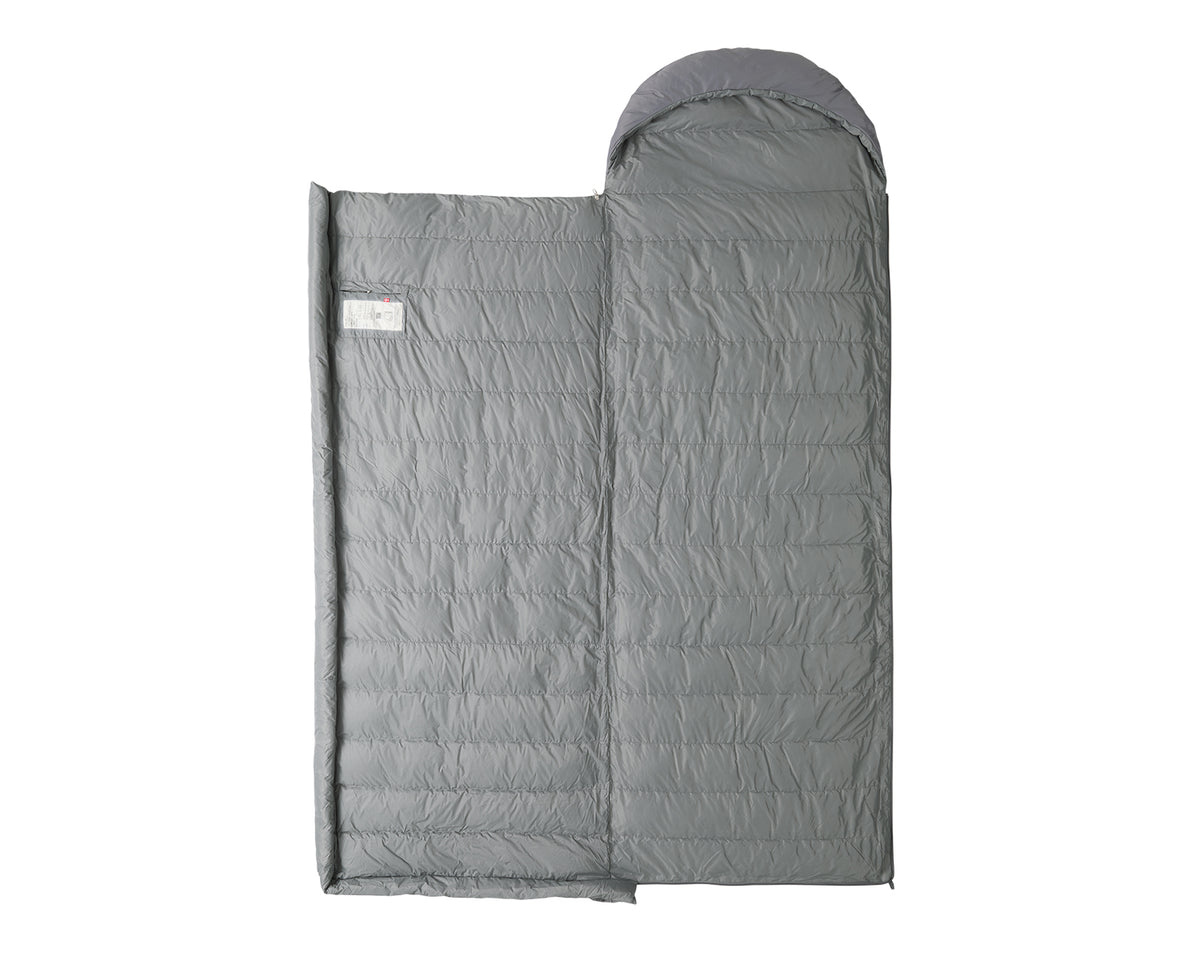 Freja ±0° Blanket Sleeping Bag - Silver Filigree Grey