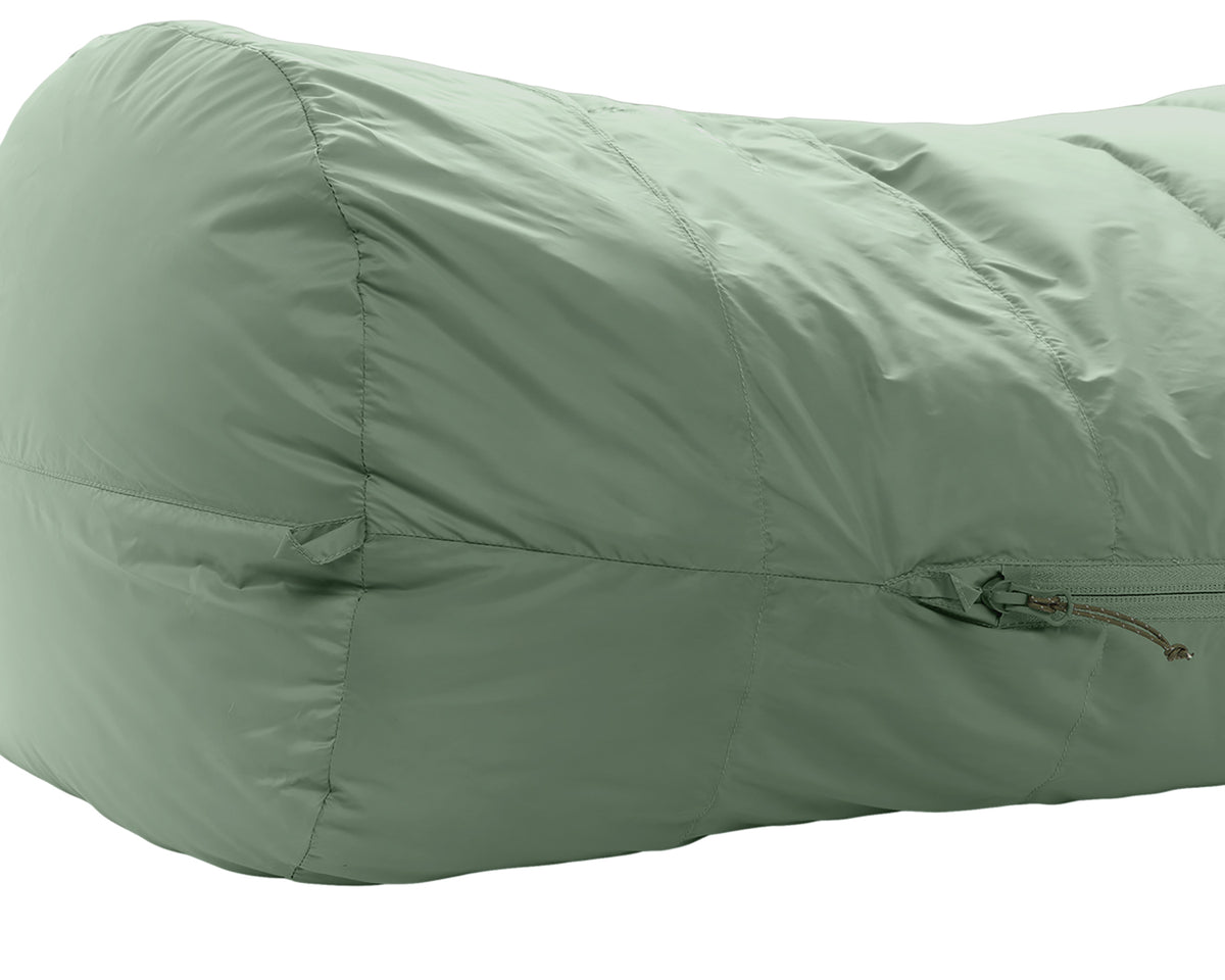 Ides +5° Mummy Sleeping Bag - Hedge Green