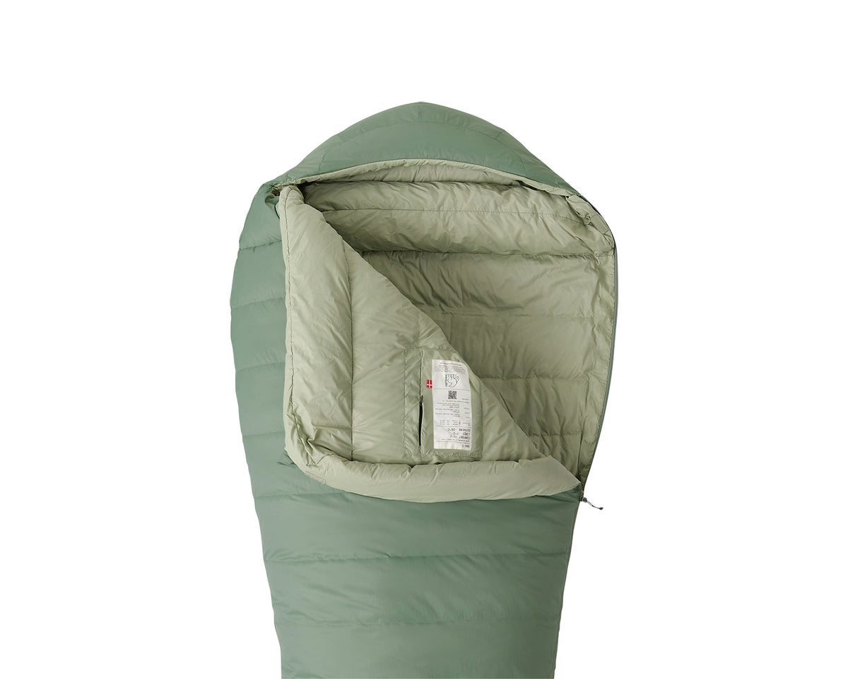 Ides -5° Mummy Sleeping Bag - Hedge Green