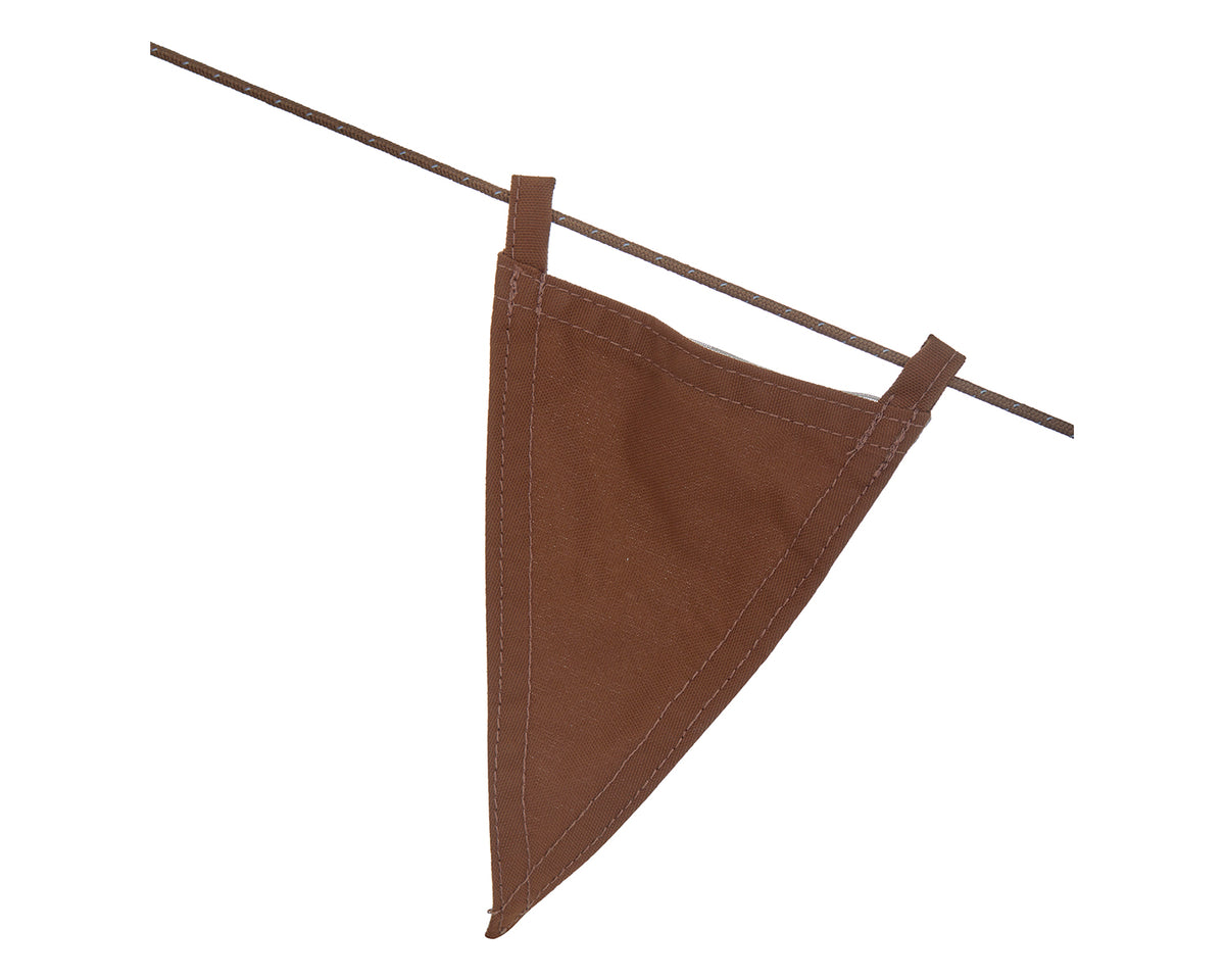 Ydun Tech Mini Glamping Tent Incl. Colour Pack - 2 person | Dachshund Chocolade