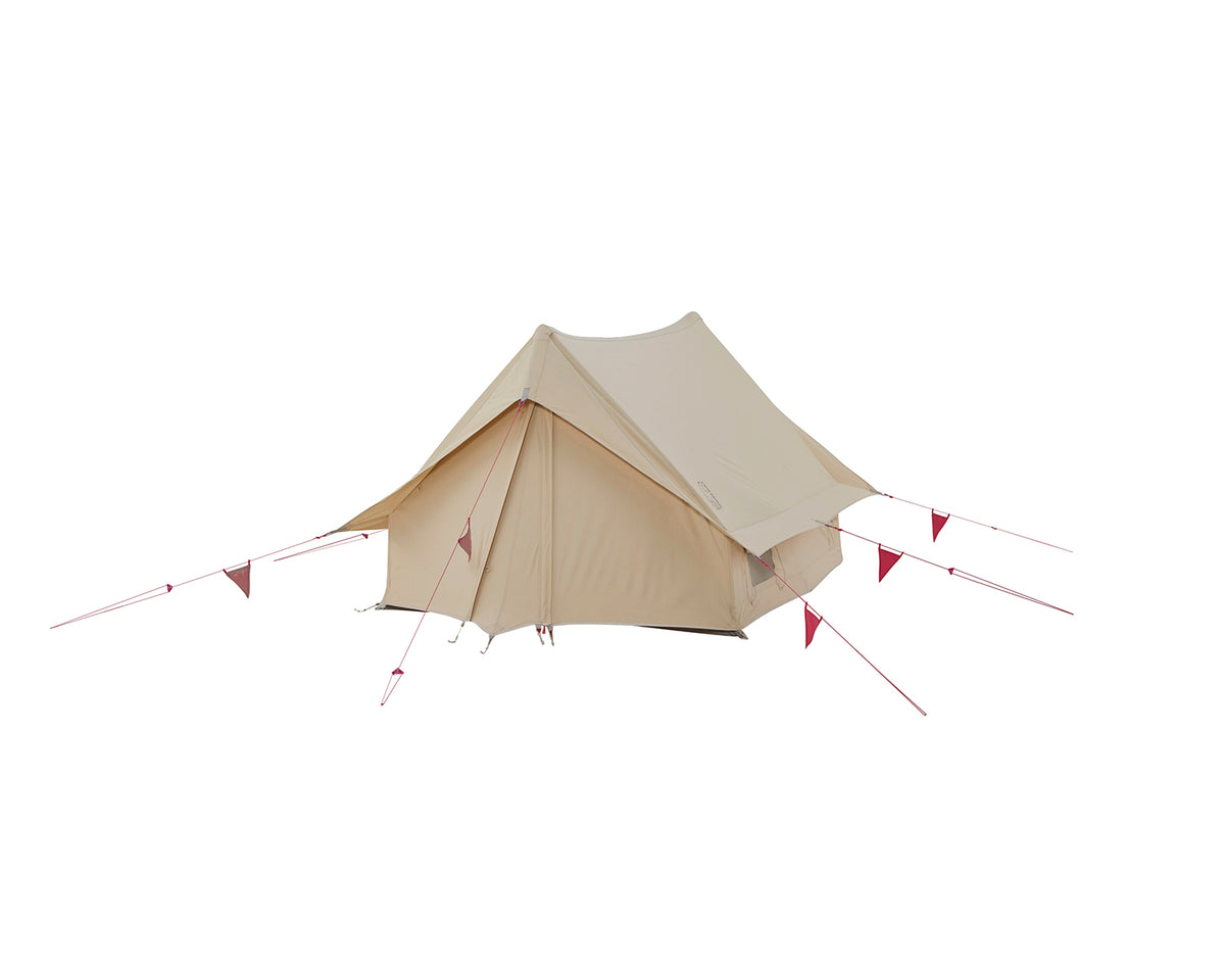 Ydun Tech Mini Glamping Tent Incl. Colour Pack - 2 person | Azalea Cherry Pink