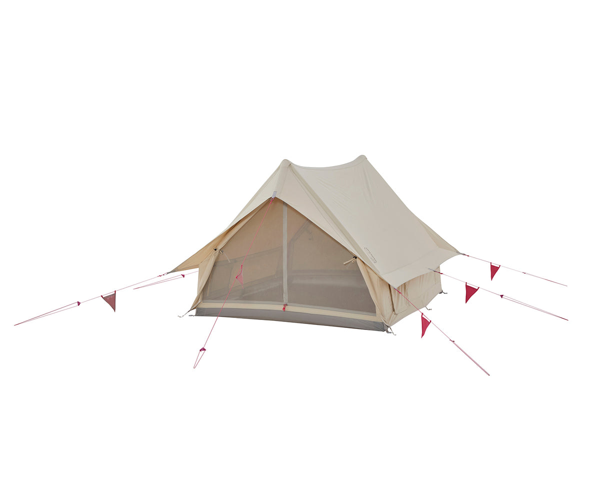 Ydun Tech Mini Glamping Tent Incl. Colour Pack - 2 person | Azalea Cherry Pink