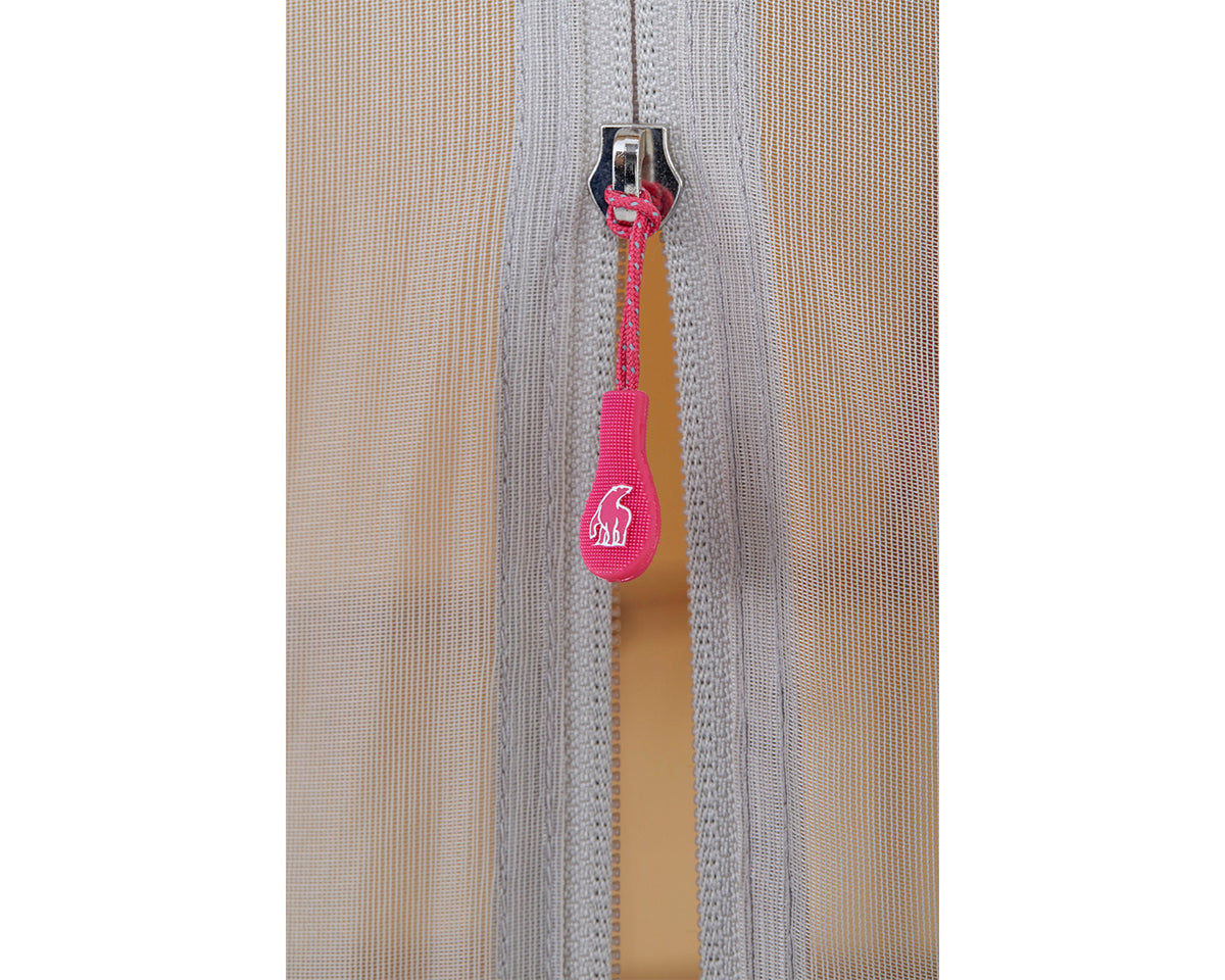 Ydun Tech Mini Glamping Tent Incl. Colour Pack - 2 person | Azalea Cherry Pink