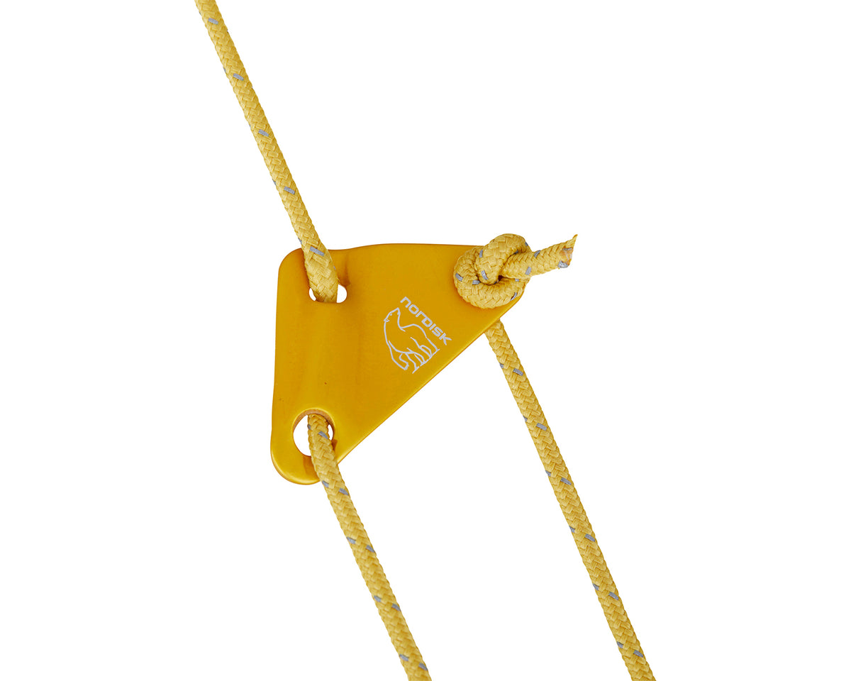 Ydun Tech Mini Glamping Tent Incl. Colour Pack - 2 person | Mustard Yellow
