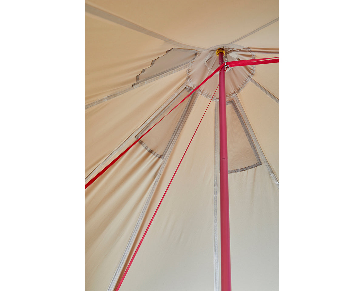 Asgard Tech Mini Tent Incl. Colour Pack - 2 person | Azalea Cherry Pink