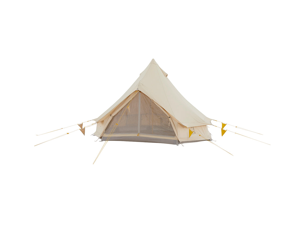 Asgard Tech Mini Tent Incl. Colour Pack - 2 person | Mustard Yellow