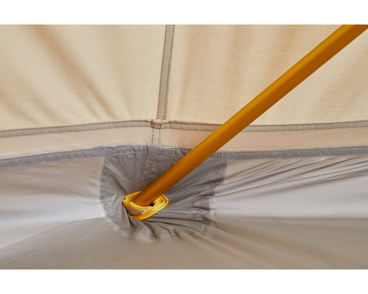 Asgard Tech Mini Tent Incl. Colour Pack - 2 person | Mustard Yellow