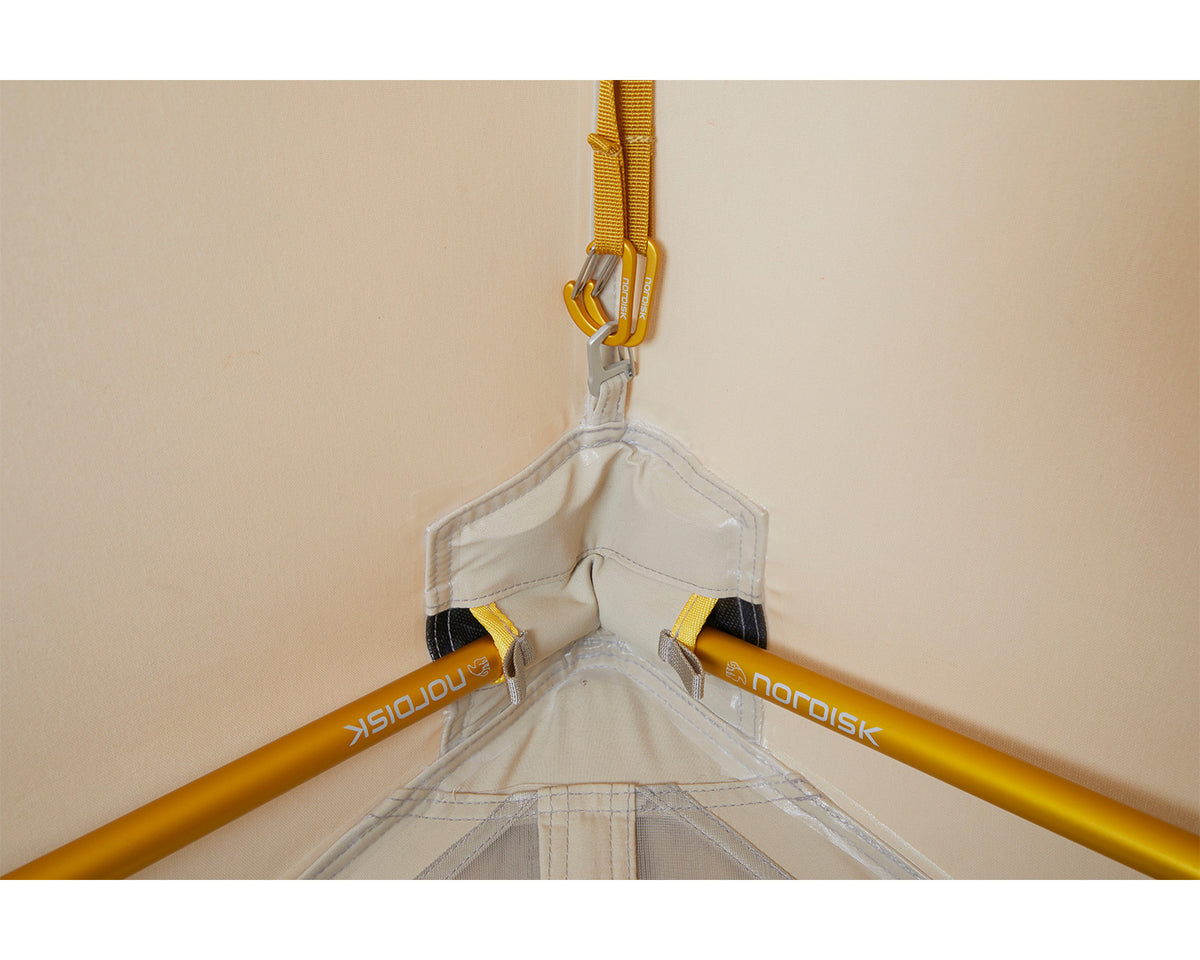Asgard Tech Mini Tent Incl. Colour Pack - 2 person | Mustard Yellow