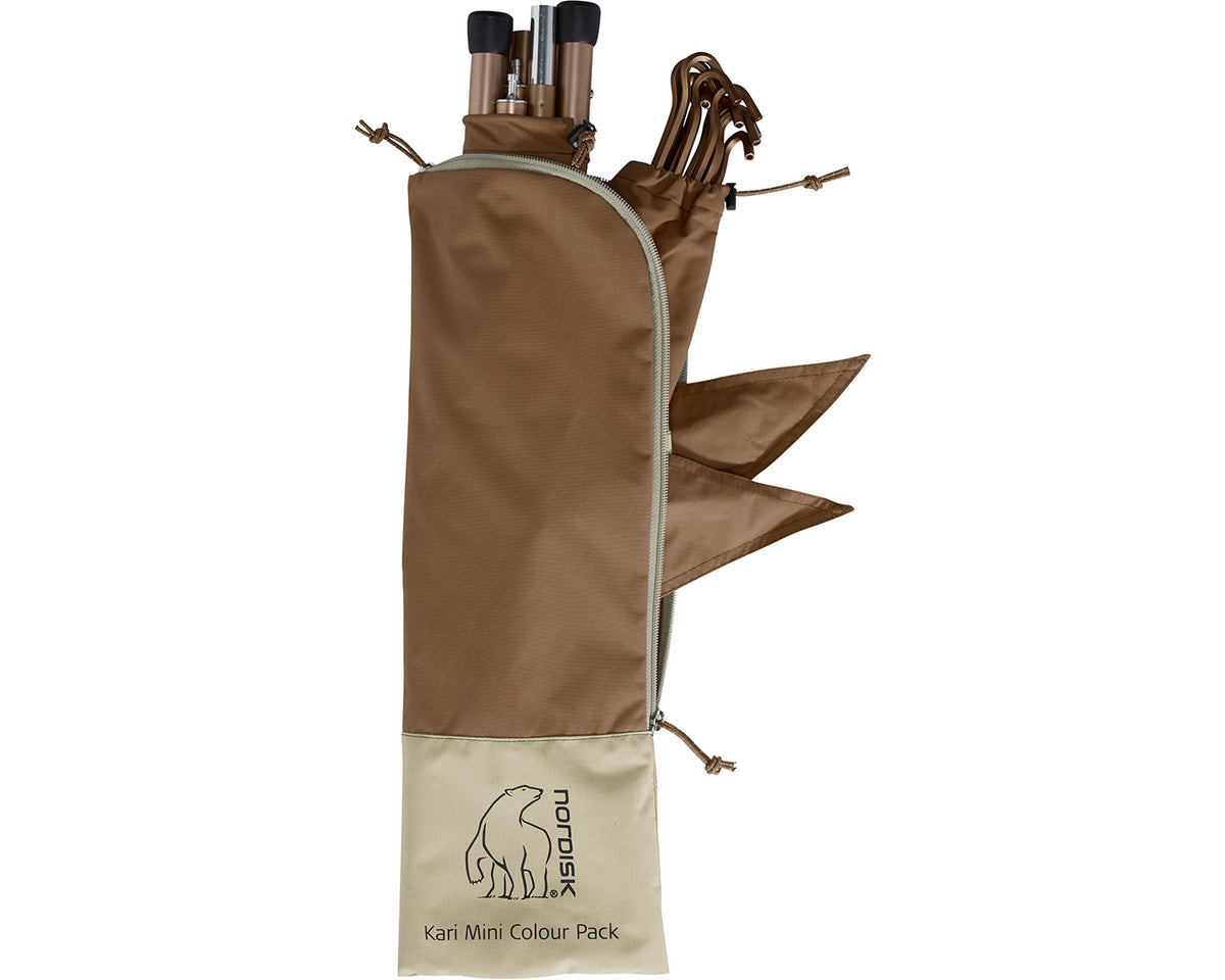 Kari Tech Mini Tarp Incl. Colour Pack - Dachshund Chocolate