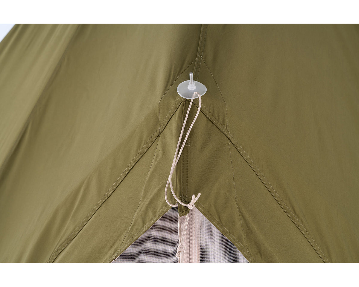 Asgard 7.1 Glamping Tent - 7.1 m² | 3 person | Green Khaki