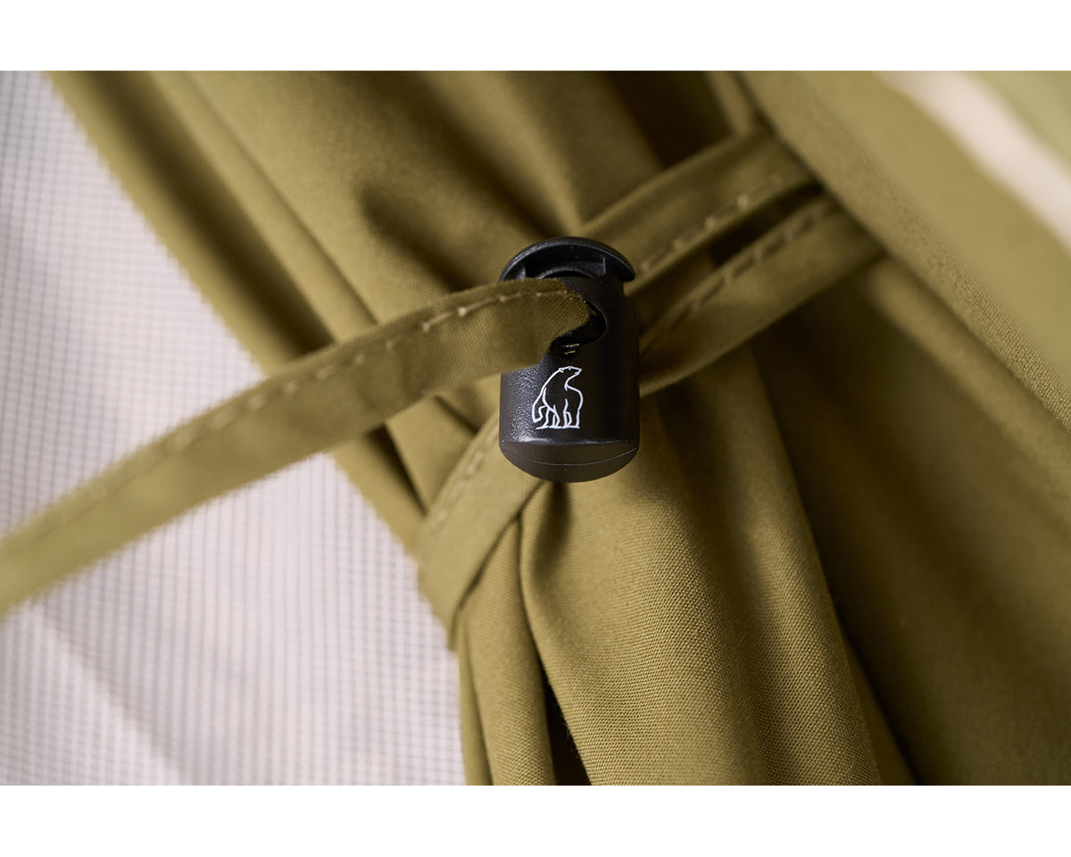 Asgard 7.1 Glamping Tent - 7.1 m² | 3 person | Green Khaki