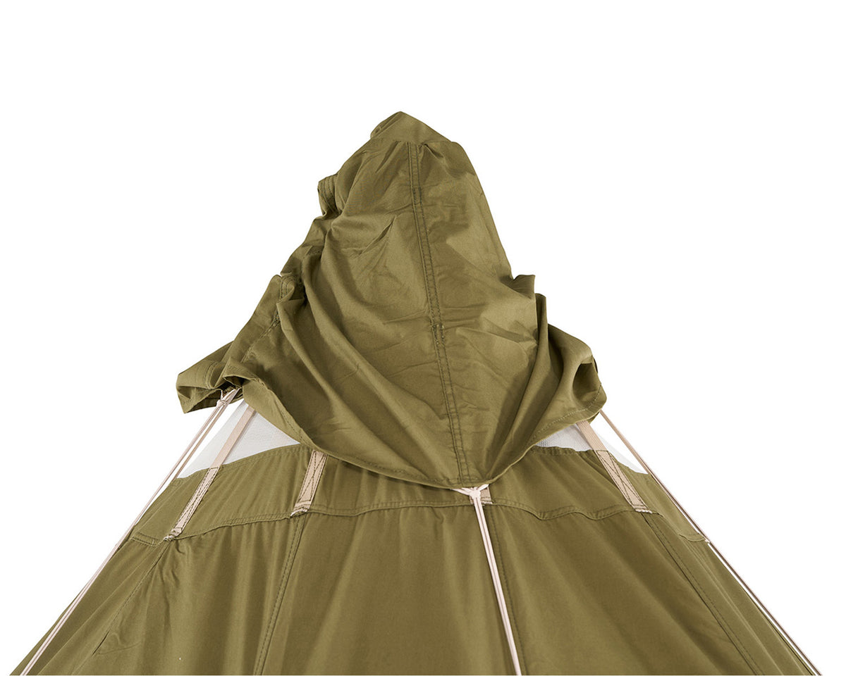Alfheim 12.6 Glamping Tent - 12.6 m² | 6 person | Green Khaki