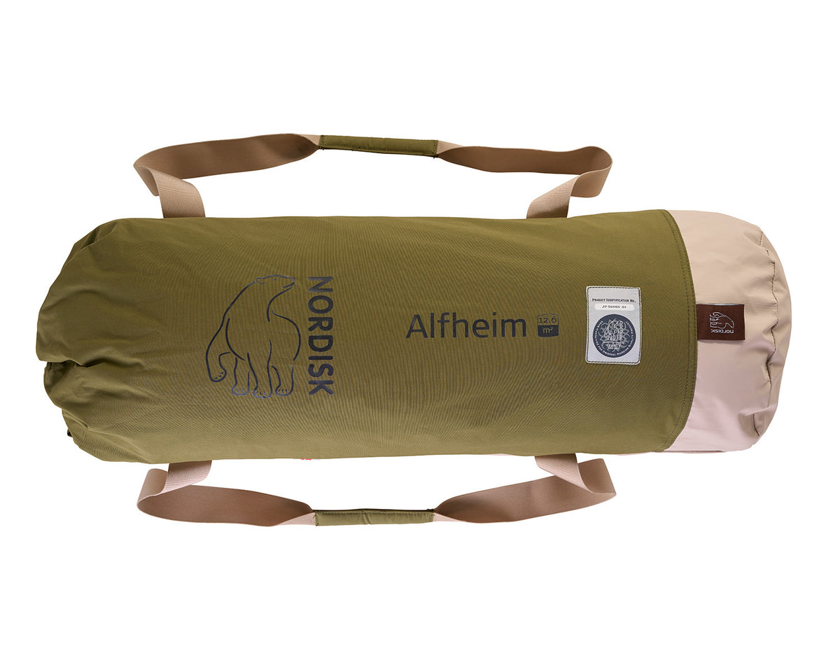 Alfheim 12.6 Glamping Tent - 12.6 m² | 6 person | Green Khaki