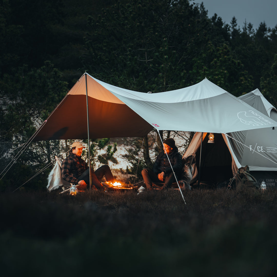 F/CE. × Nordisk Kari 12 Tarp - 12 m² | Sage Green