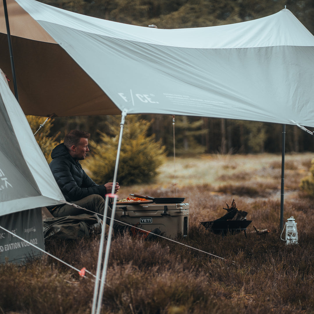 F/CE. × Nordisk Kari 12 Tarp - 12 m² | Sage Green