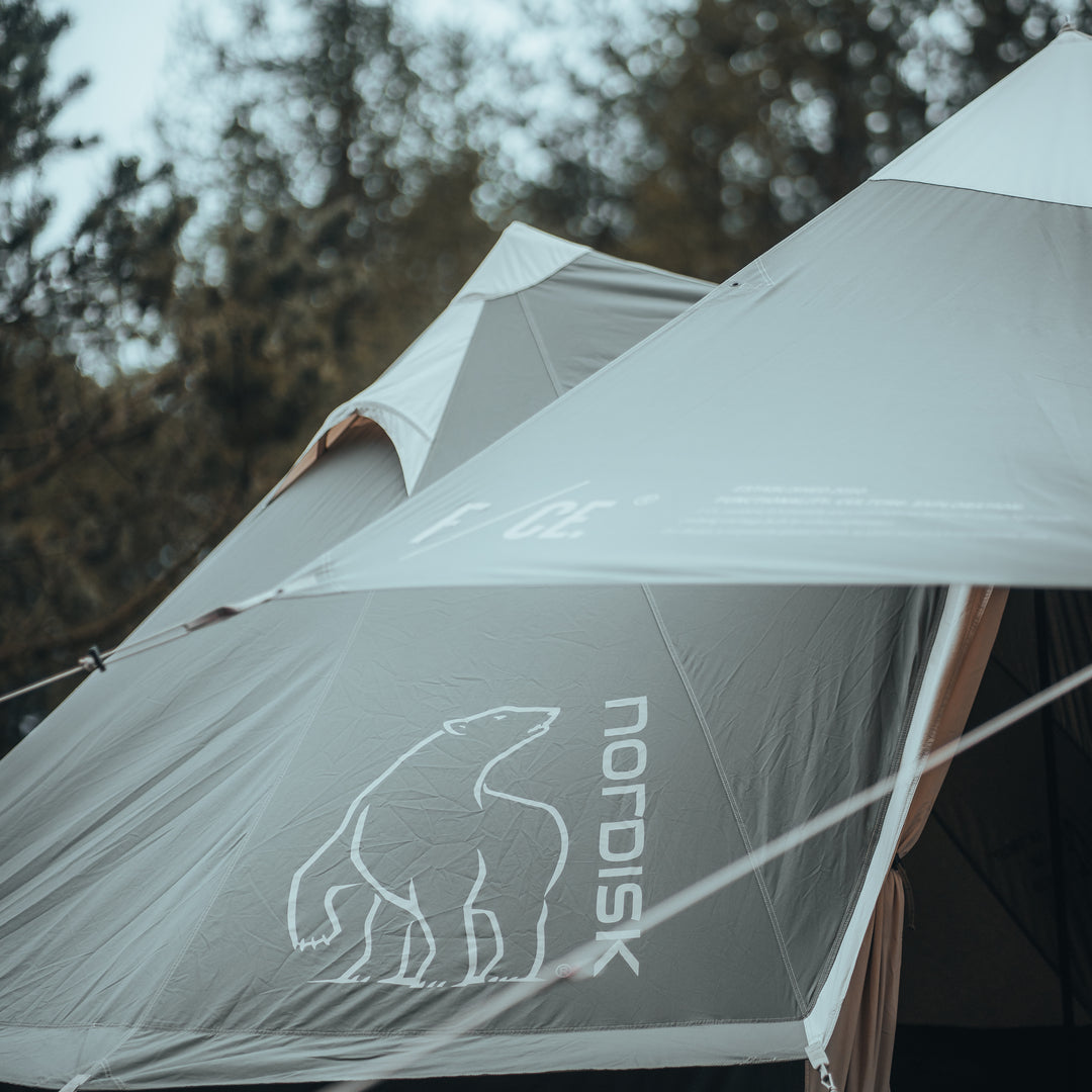 F/CE. × Nordisk Kari 12 Tarp - 12 m² | Sage Green