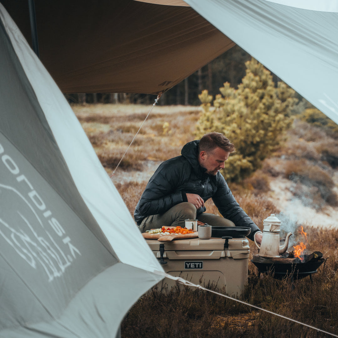 F/CE. × Nordisk Kari 12 Tarp - 12 m² | Sage Green