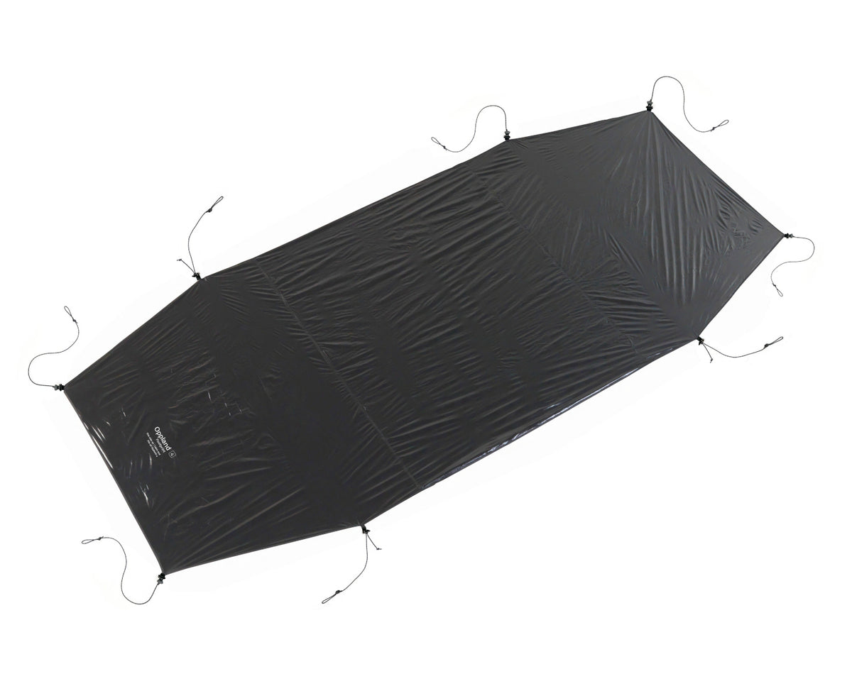 Oppland 4 PU Footprint - Black