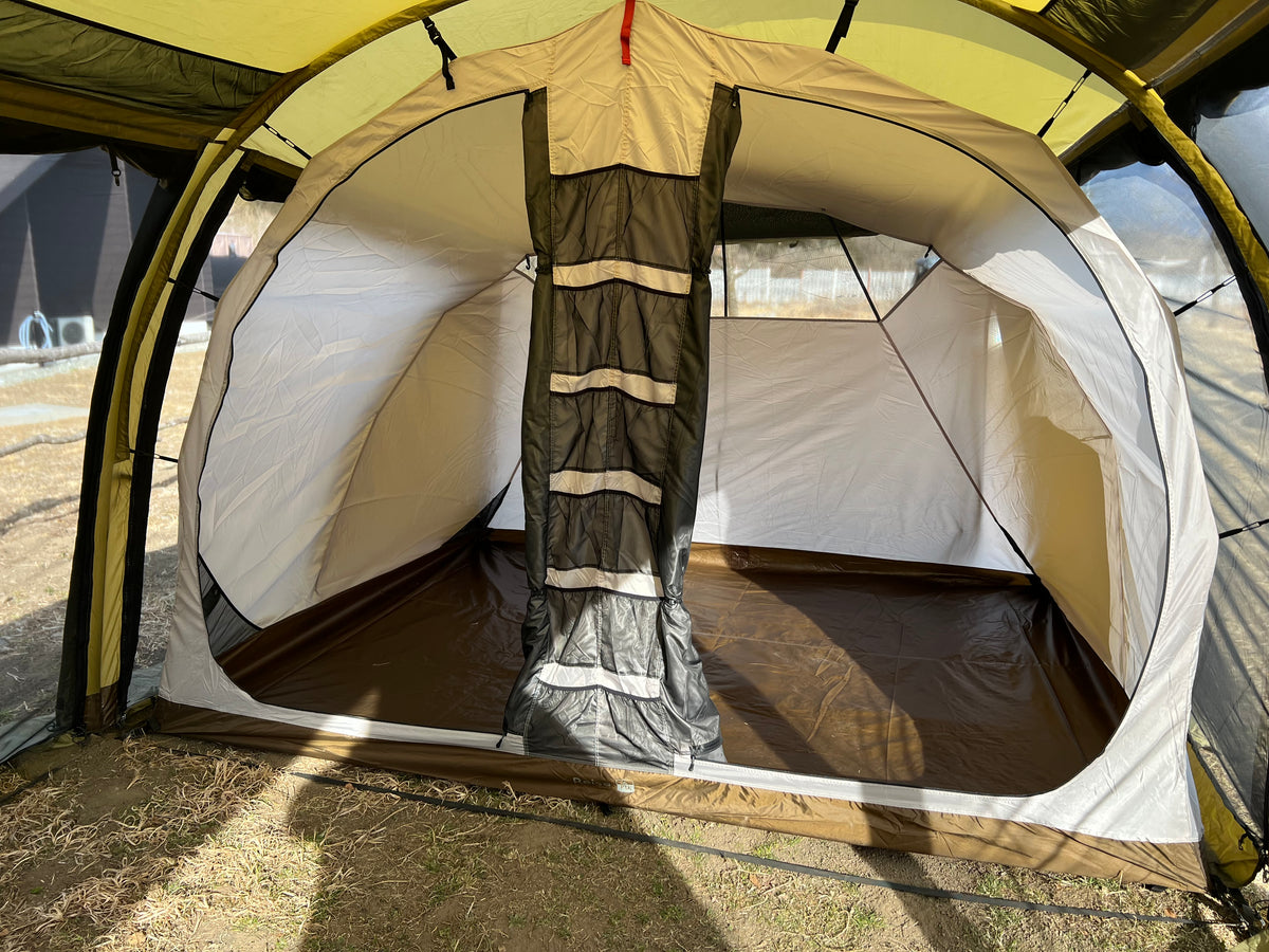 Reisa 6 PU Tent with skirt - 6 person | Dark Olive