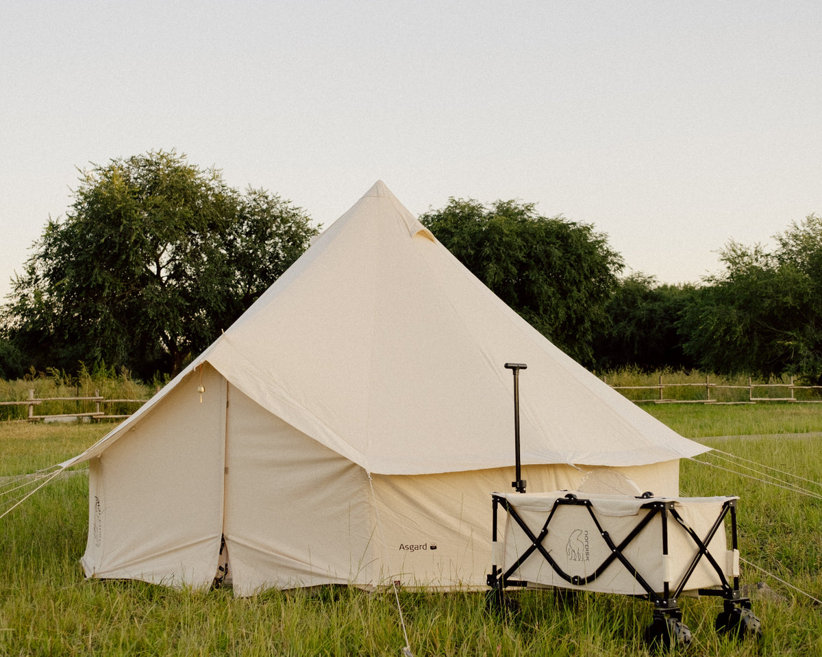 Asgard 19.6 Glamping Tent - 19.6 m² | 8-10 person | Sandshell