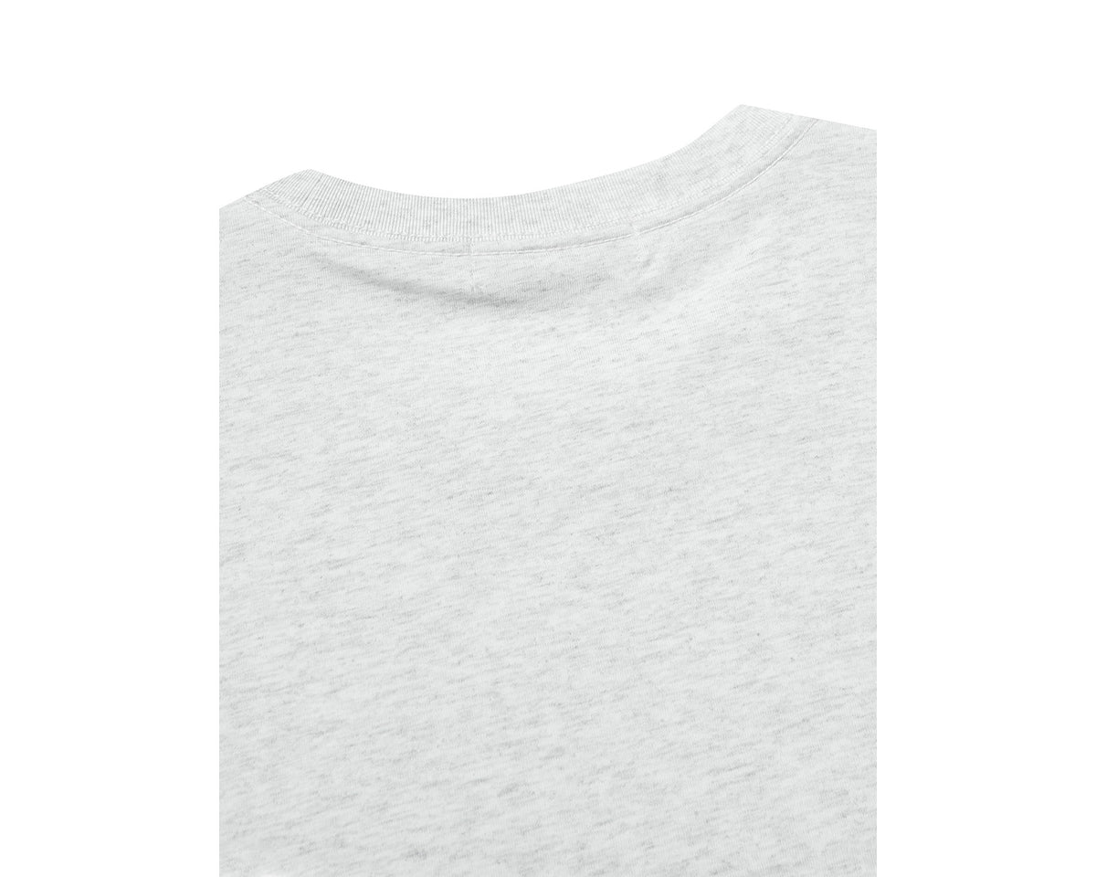 Small Polar Bear Short Sleeve T-Shirt Unisex - Light Grey