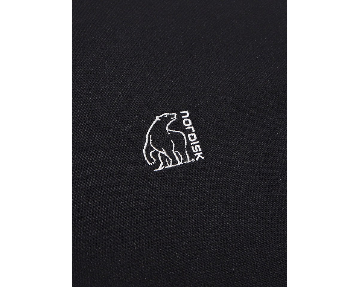 Small Polar Bear Short Sleeve T-Shirt Unisex - Black
