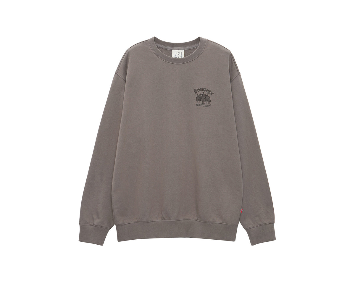 Nordisk Camping Graphic Sweatshirt Unisex - Greyish Beige
