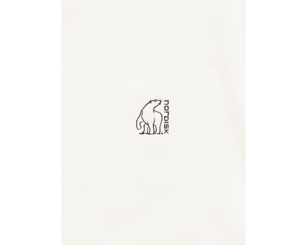 Sauna Cartoon Polar Bear Graphic Sweatshirt Unisex - Off White
