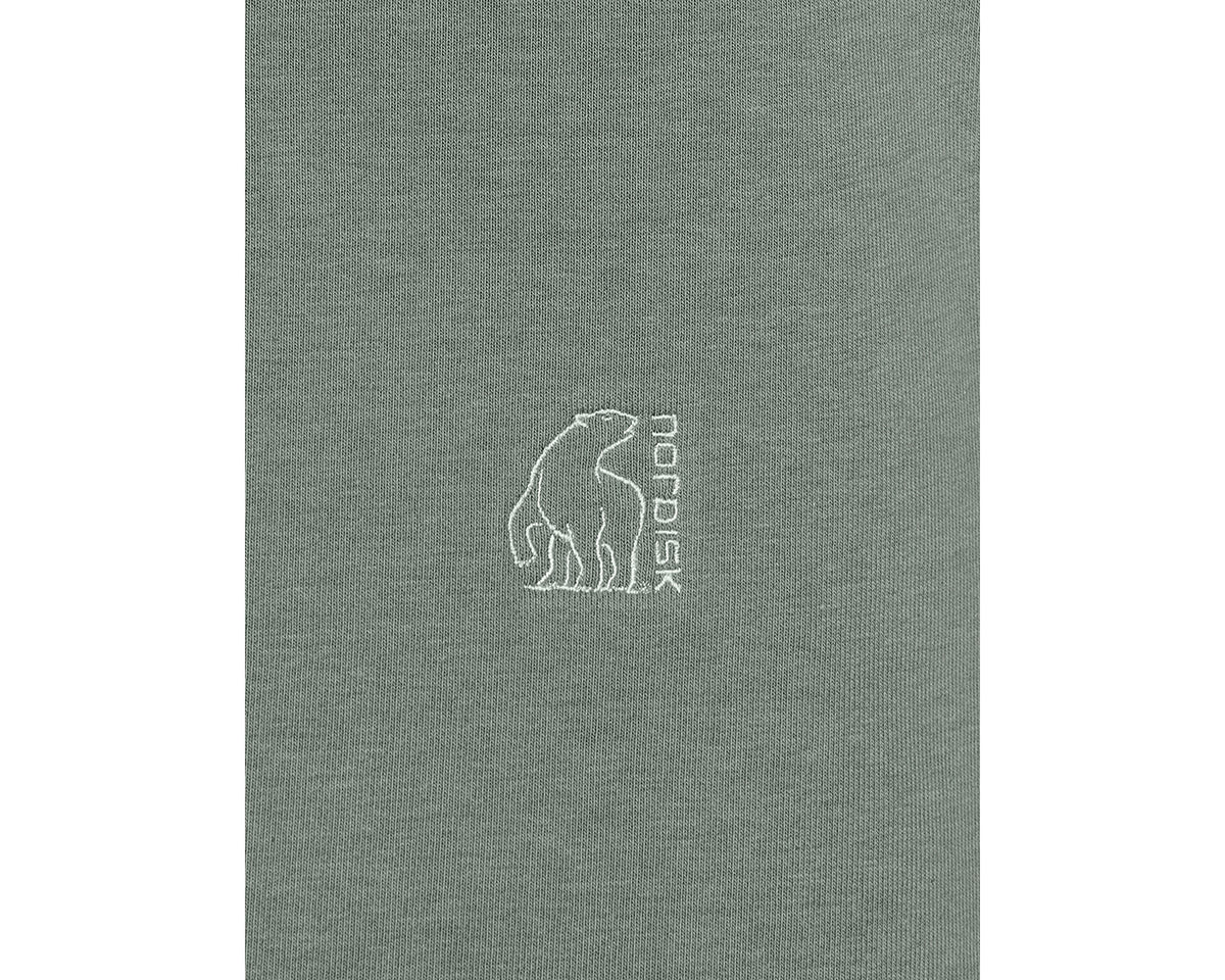 Camping Bear Back Brushed Sweatshirt Unisex - Jade